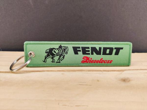 Fendt Dieselross Oldtimer Traktor Schlüsselanhänger gewebt